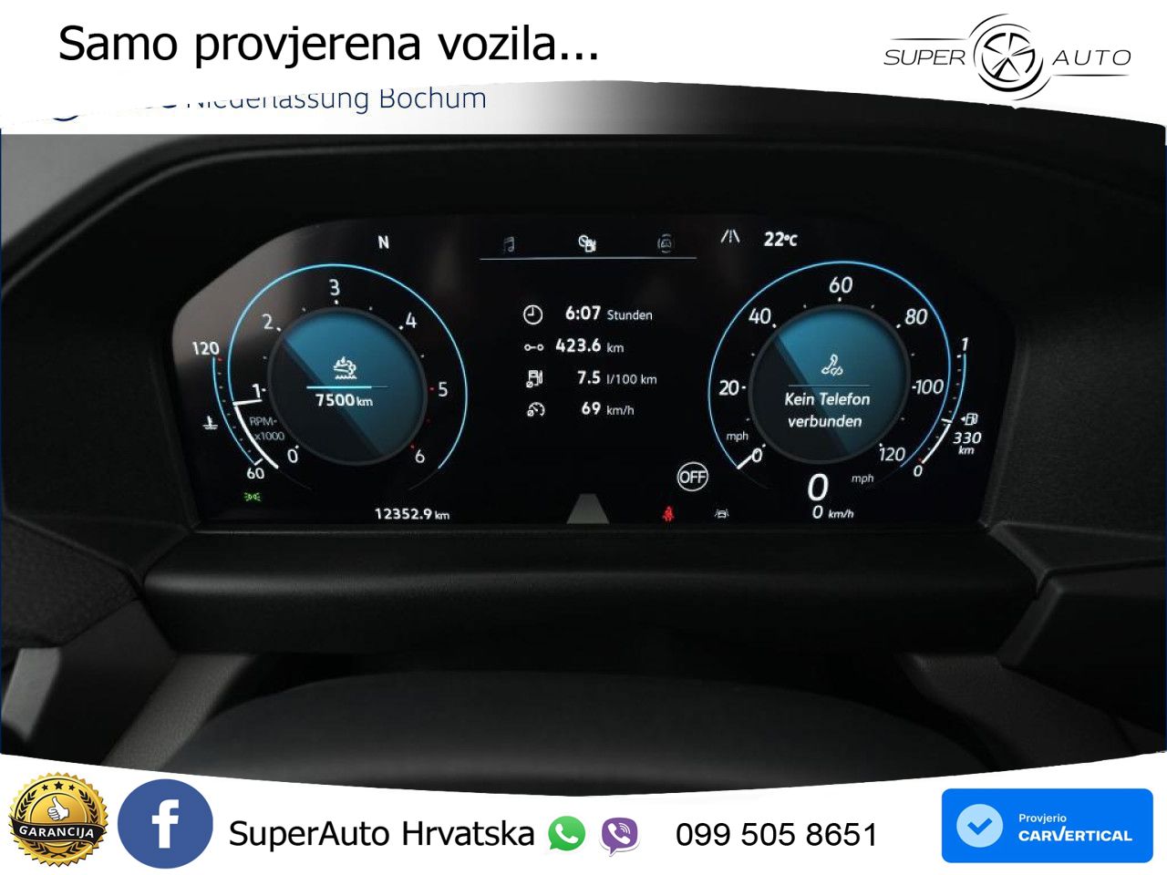 Volkswagen Transporter Kasten kurz PDC Klima Kamera 5 Jahre 110 KS