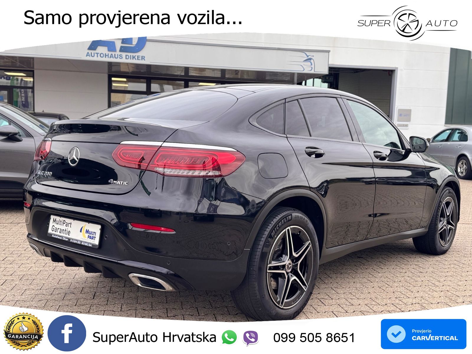 Mercedes GLC Coupe 200 (197 KS) 4MATIC G-TRONIC AMG