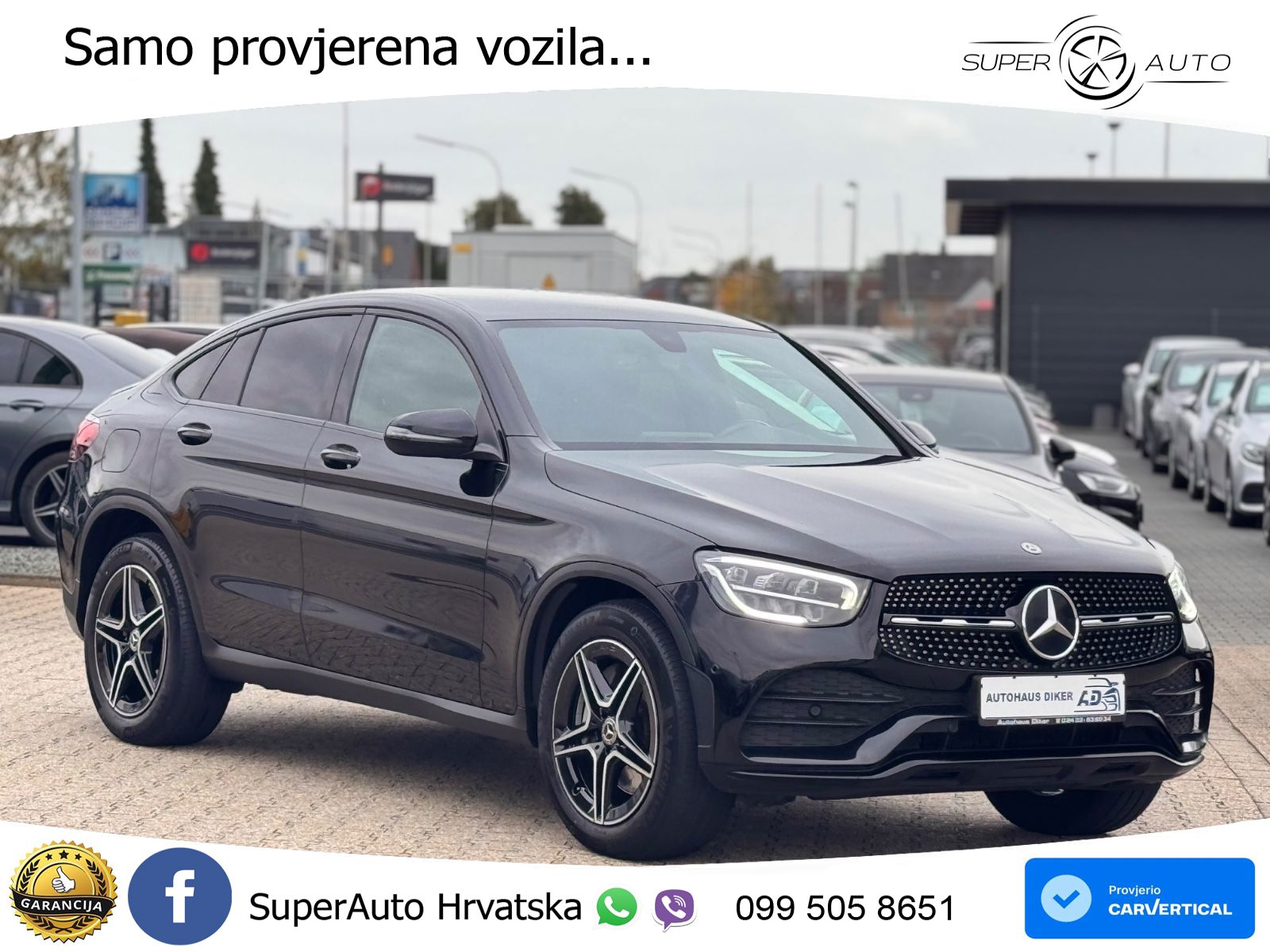 Mercedes GLC Coupe 200 (197 KS) 4MATIC G-TRONIC AMG