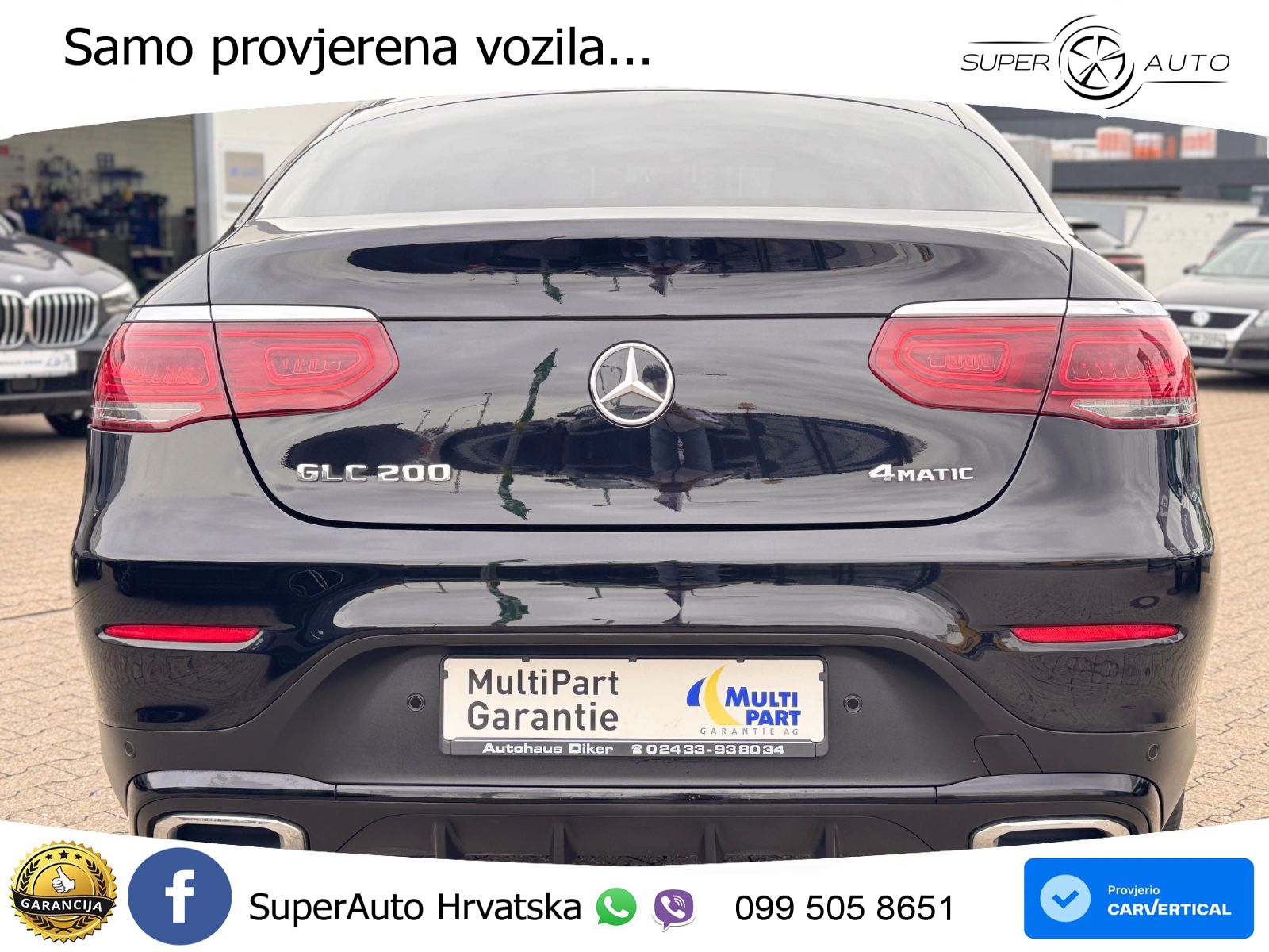 Mercedes GLC Coupe 200 (197 KS) 4MATIC G-TRONIC AMG