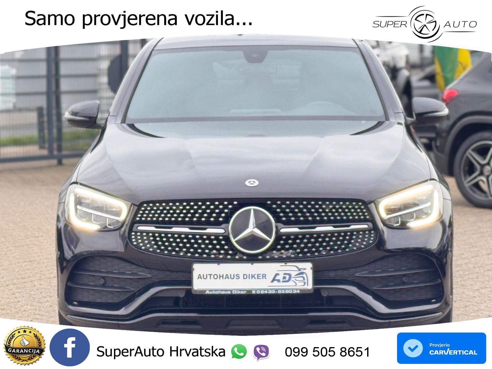 Mercedes GLC Coupe 200 (197 KS) 4MATIC G-TRONIC AMG