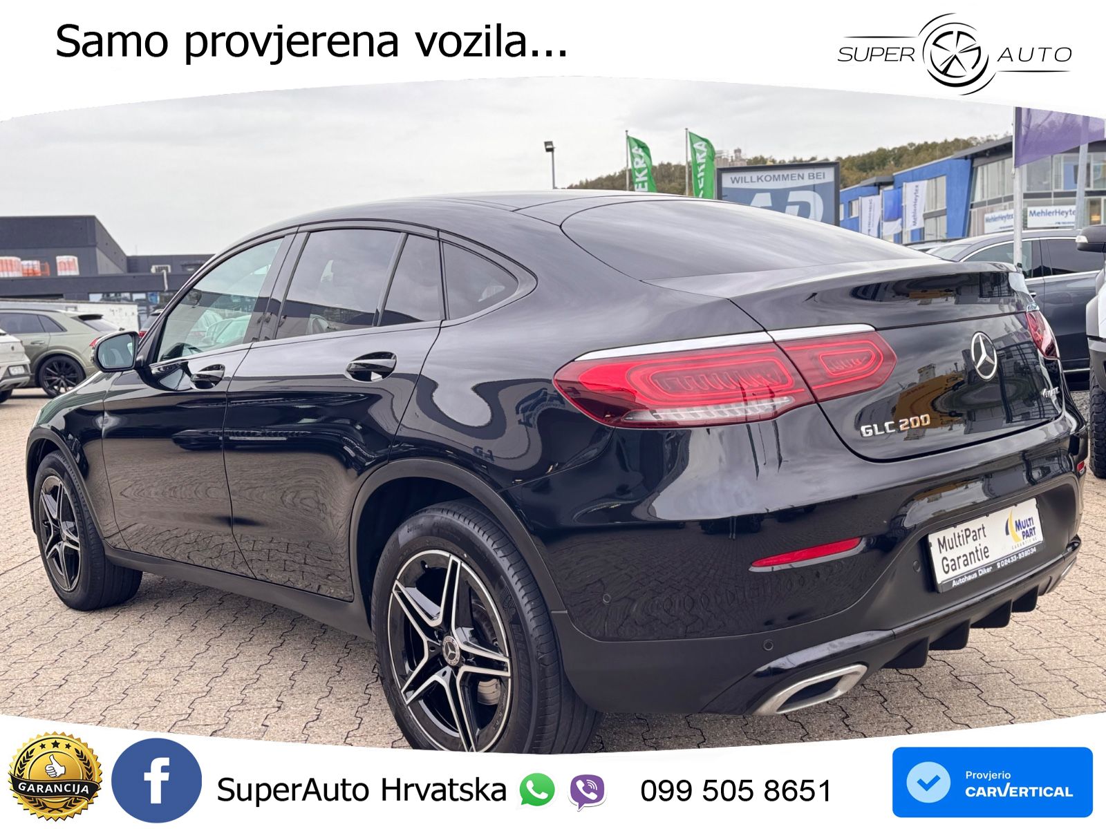 Mercedes GLC Coupe 200 (197 KS) 4MATIC G-TRONIC AMG