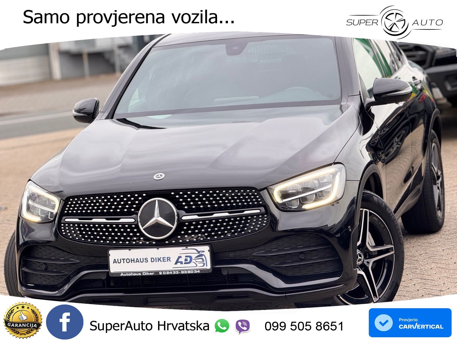 Mercedes GLC Coupe 200 (197 KS) 4MATIC G-TRONIC AMG