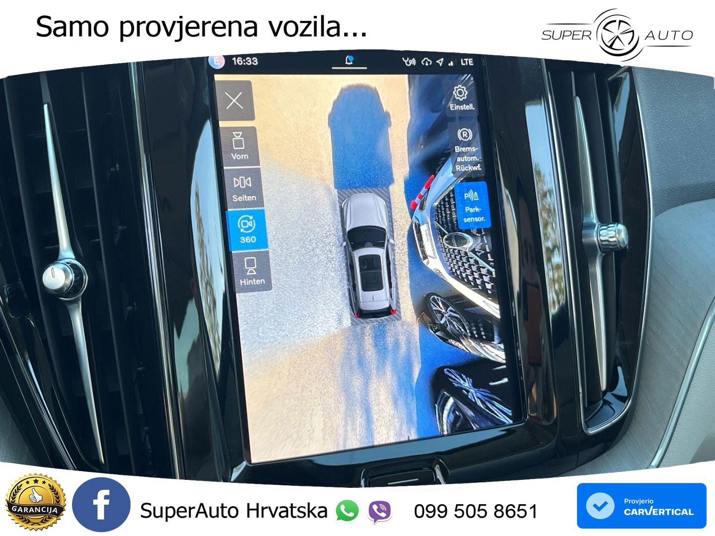 Volvo XC60 B4 Diesel AWD Geartronic ACC+GR SJED+360+PANO