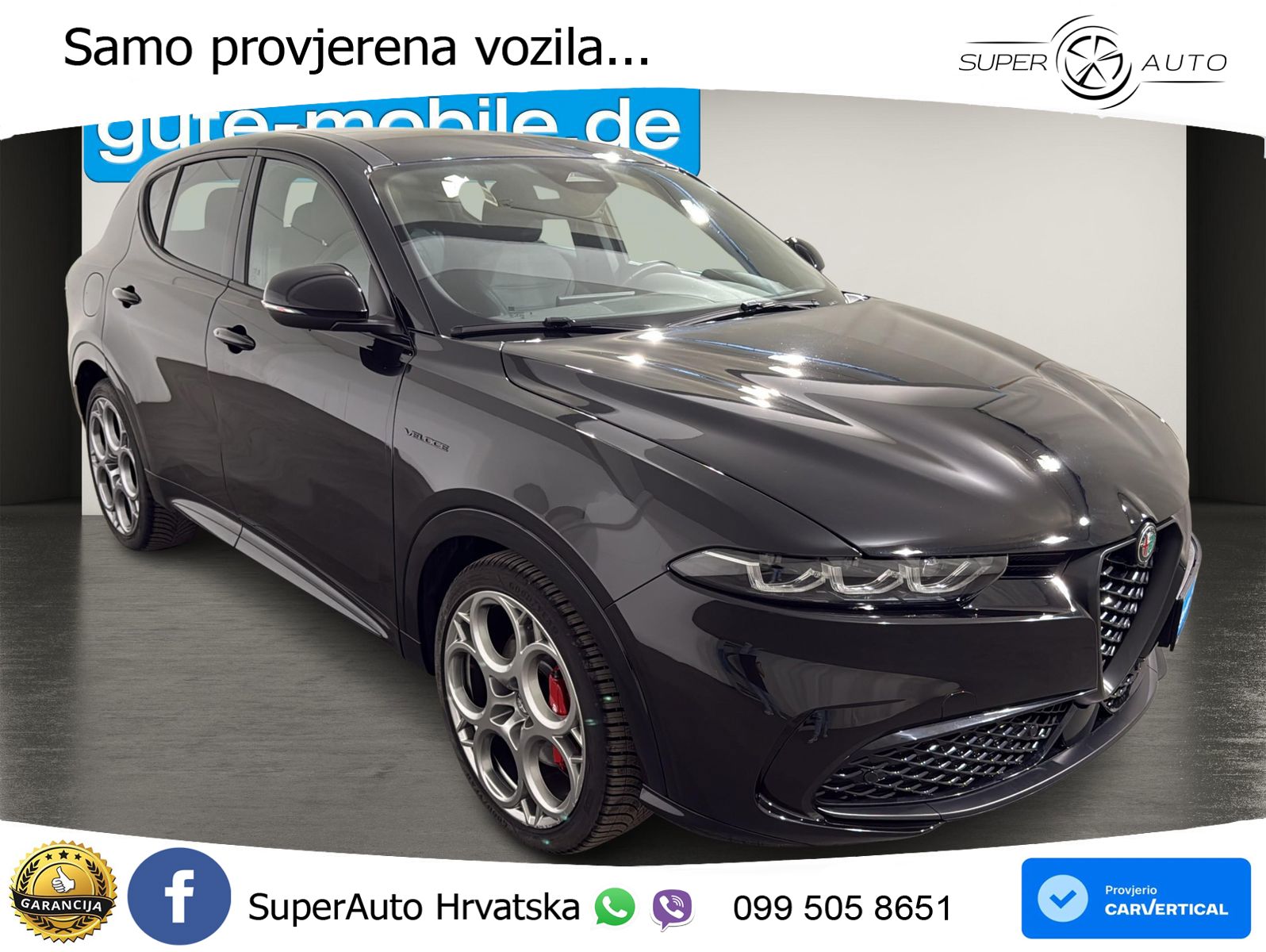 Alfa Romeo Tonale 1.5 VGT (160 KS) 48V-Hybrid TCT LED+GR SJED+ACC