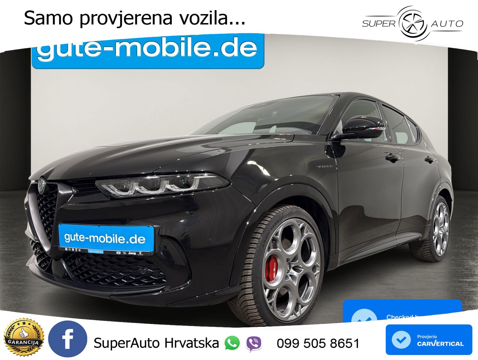 Alfa Romeo Tonale 1.5 VGT (160 KS) 48V-Hybrid TCT LED+GR SJED+ACC
