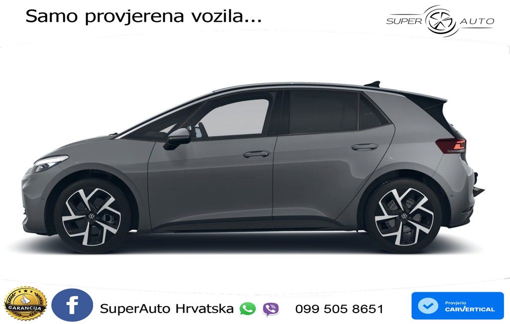 Volkswagen ID.3 Pro 62 kWh (204 KS) LED+GR SJED+ACC