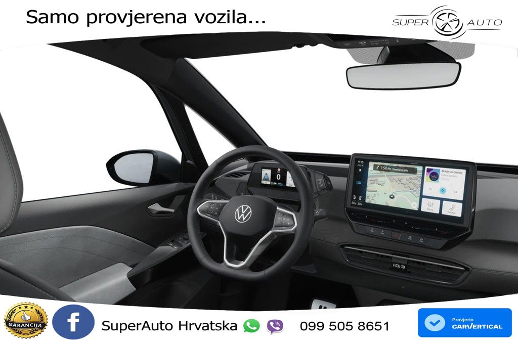 Volkswagen ID.3 Pro 62 kWh (204 KS) LED+GR SJED+ACC