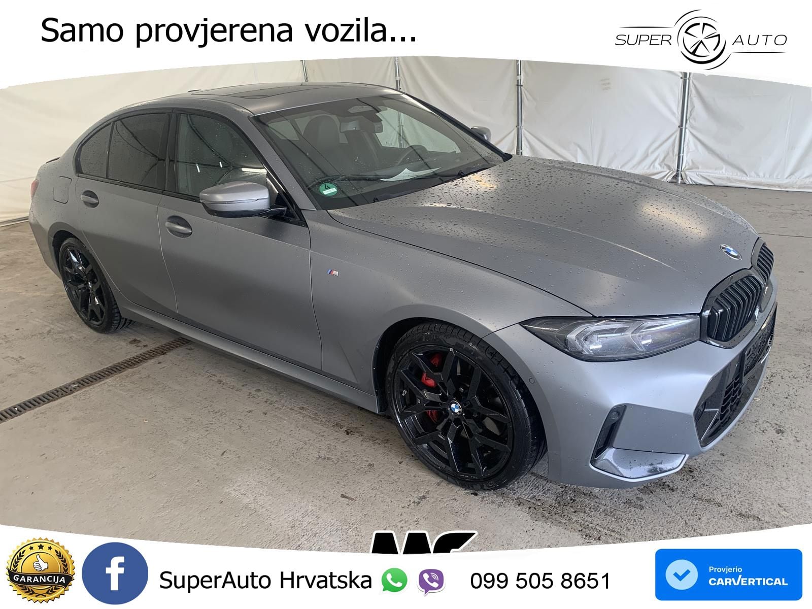 BMW 320d (190 KS) xDrive Steptronic M Sport LED+GR SJED+ACC