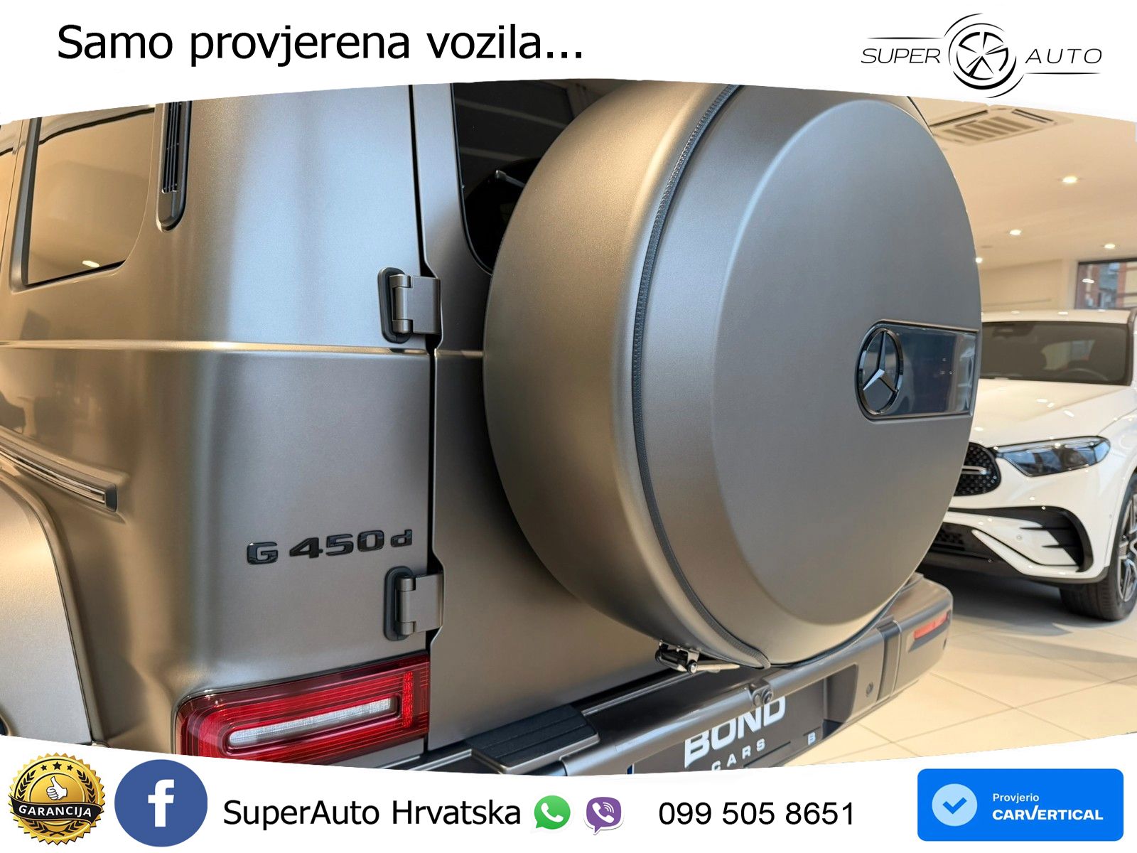 Mercedes G 450d Long (367 KS) 4MATIC 9G-TRONIC Superior