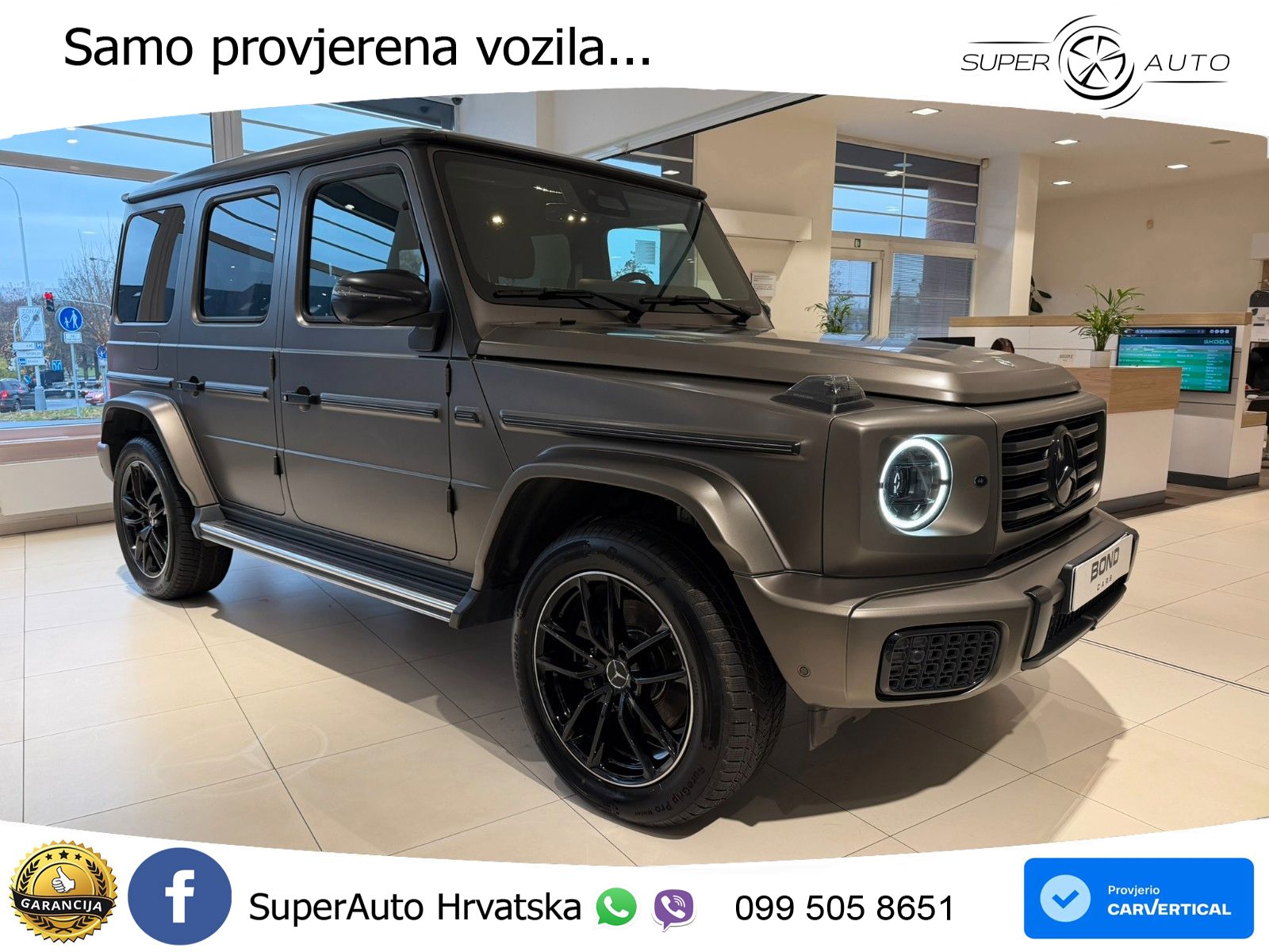 Mercedes G 450d Long (367 KS) 4MATIC 9G-TRONIC Superior