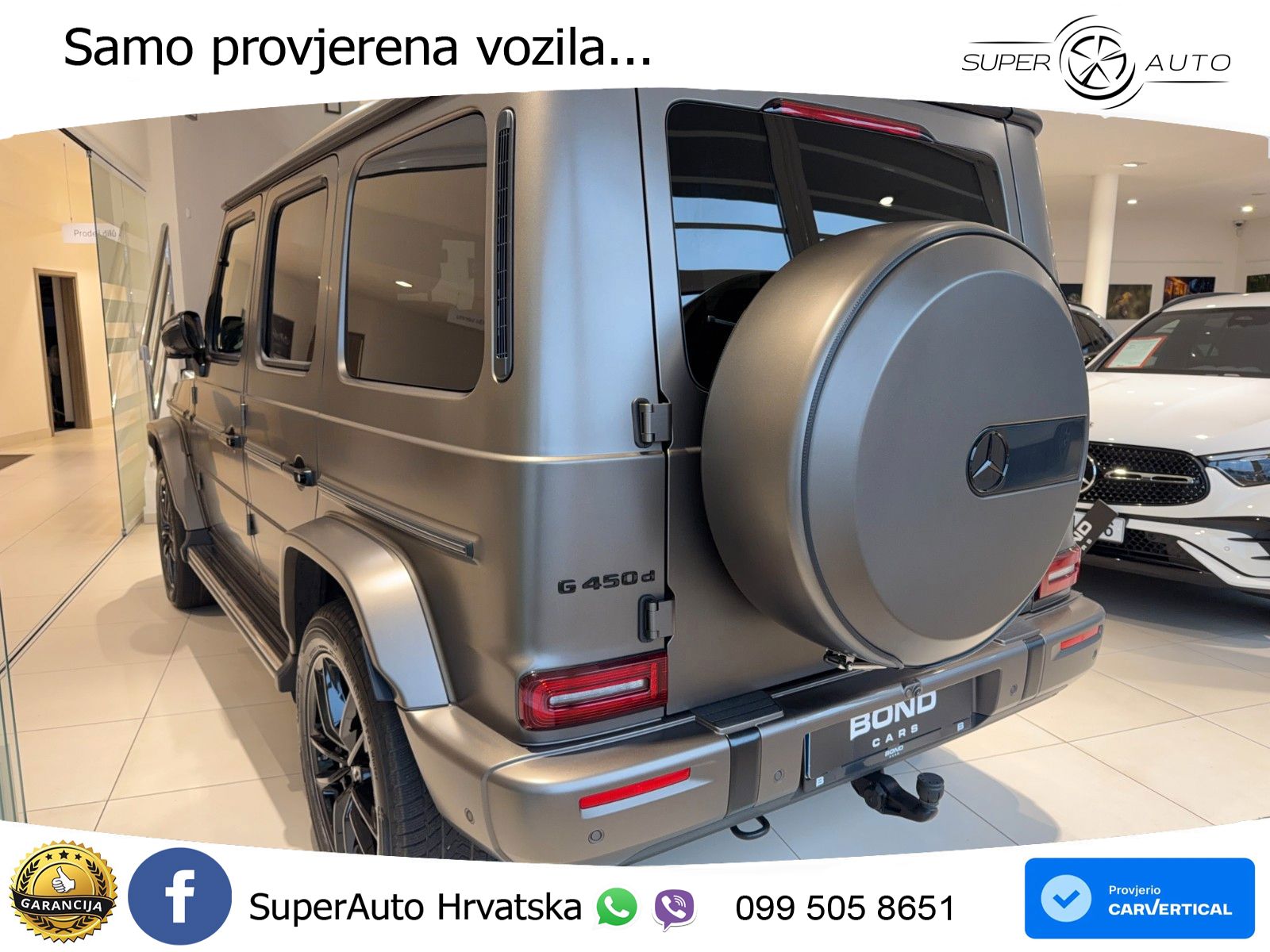Mercedes G 450d Long (367 KS) 4MATIC 9G-TRONIC Superior