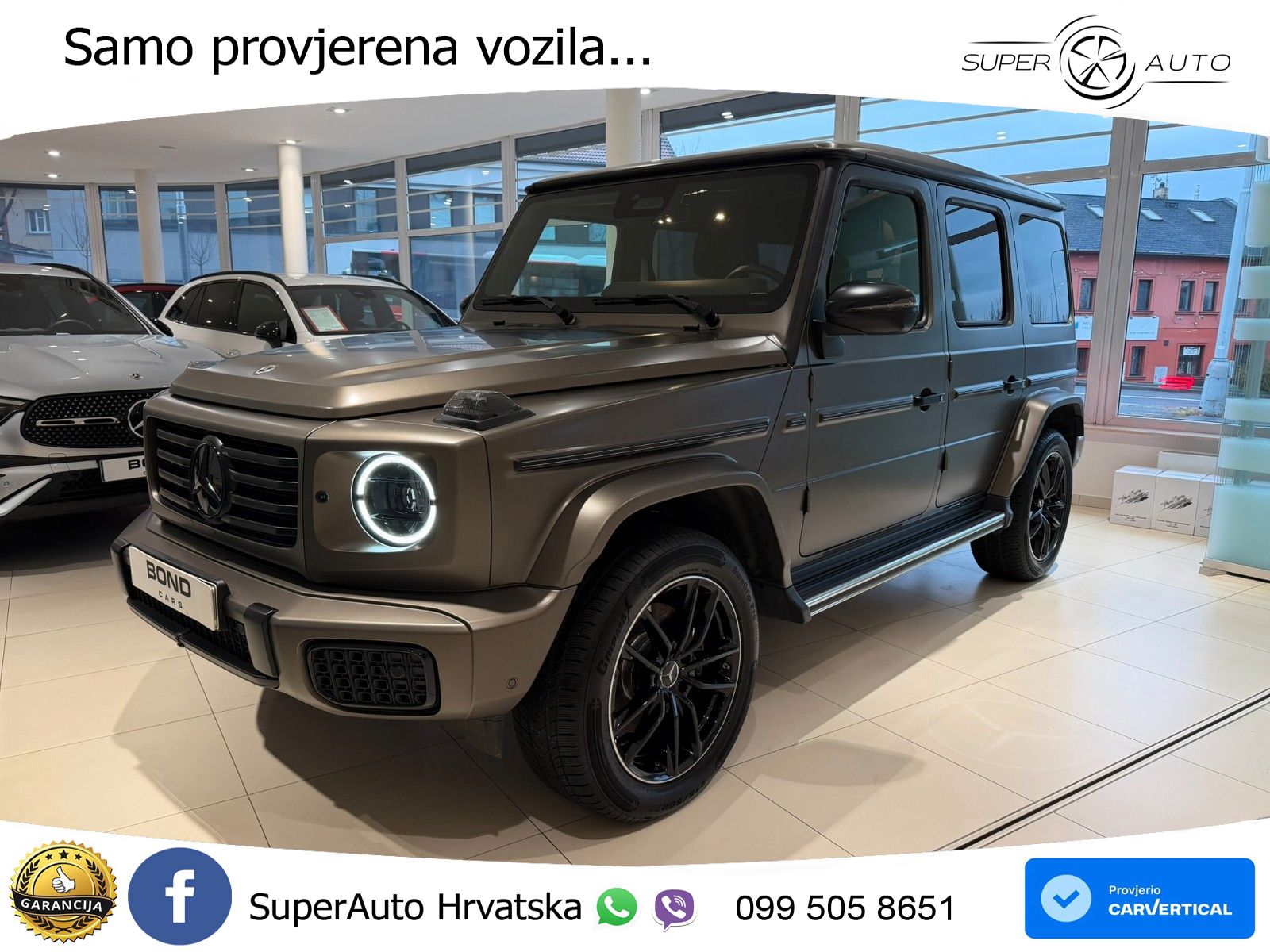 Mercedes G 450d Long (367 KS) 4MATIC 9G-TRONIC Superior