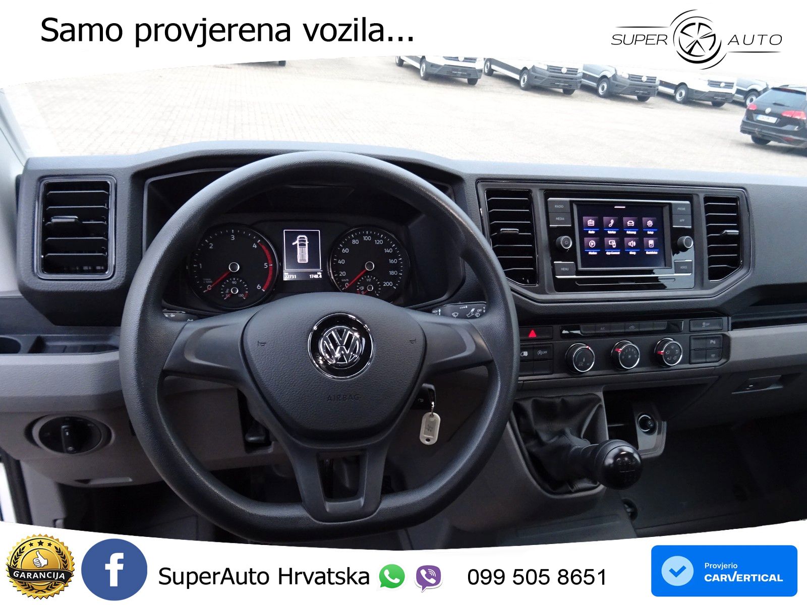 Volkswagen Crafter 35 Kasten Plus Mixto LR 6.Sitze AHK 3.5 140 KS