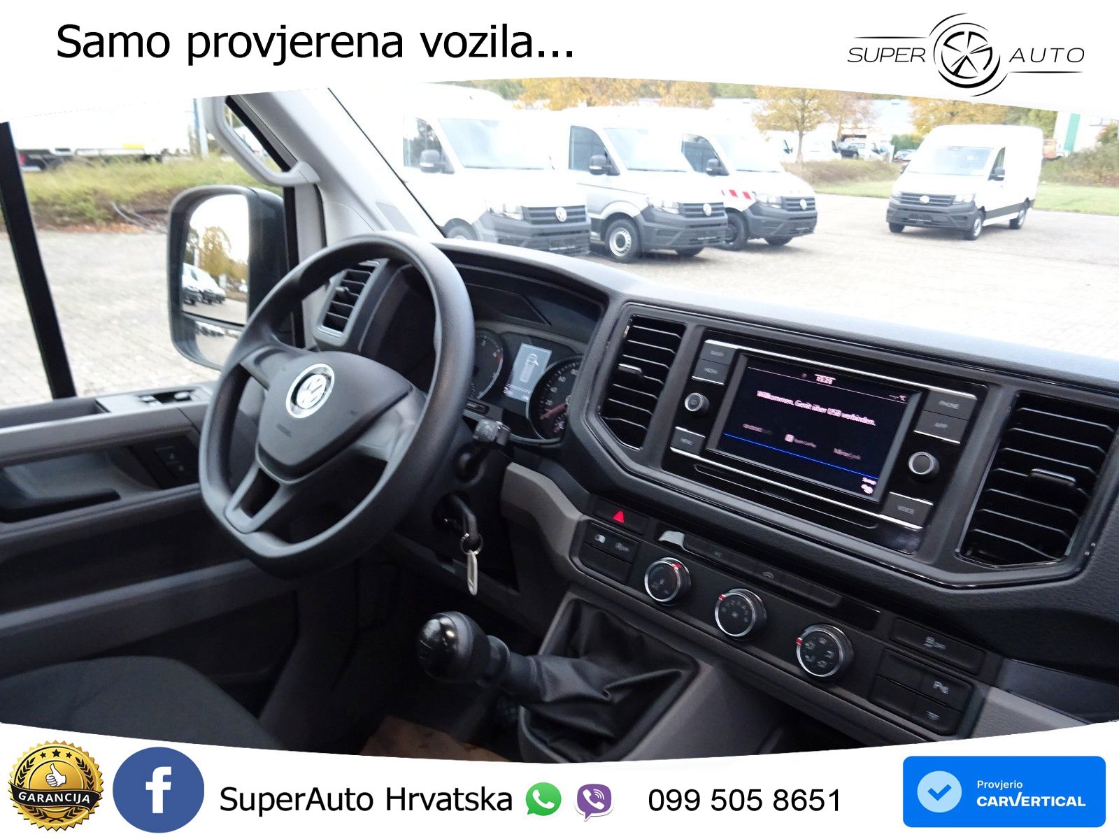 Volkswagen Crafter 35 Kasten Plus Mixto LR 6.Sitze AHK 3.5 140 KS