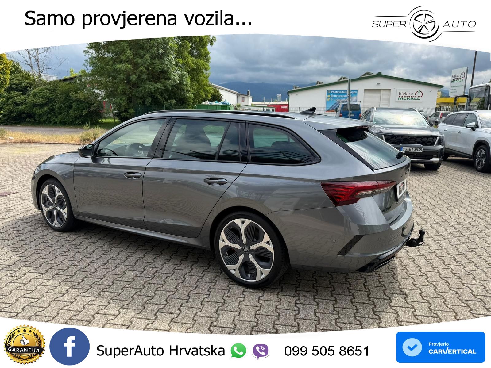 Škoda Octavia Combi RS 2.0 TSI (265 KS) DSG MATRIX+GR SJED+KAM