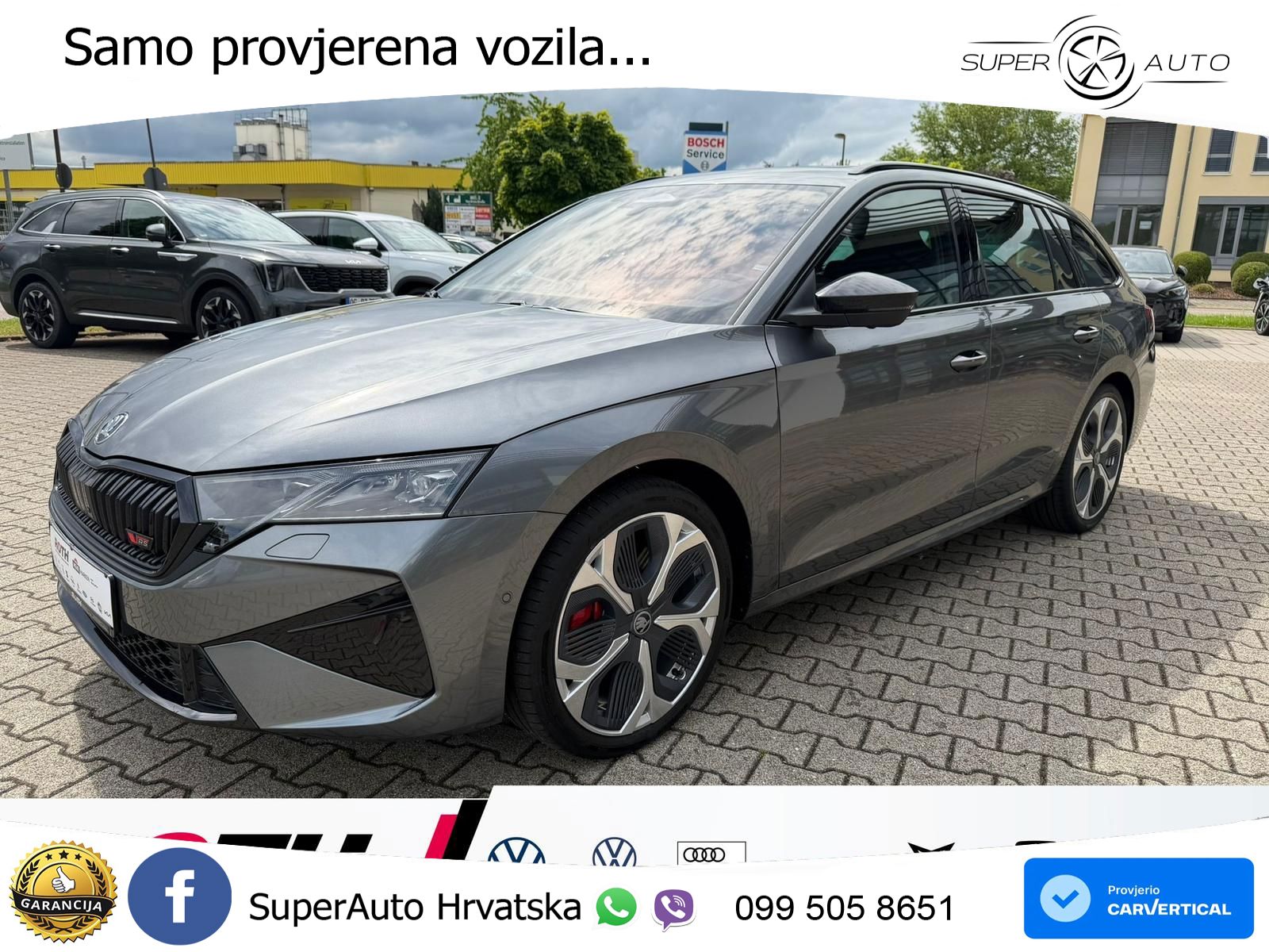 Škoda Octavia Combi RS 2.0 TSI (265 KS) DSG MATRIX+GR SJED+KAM