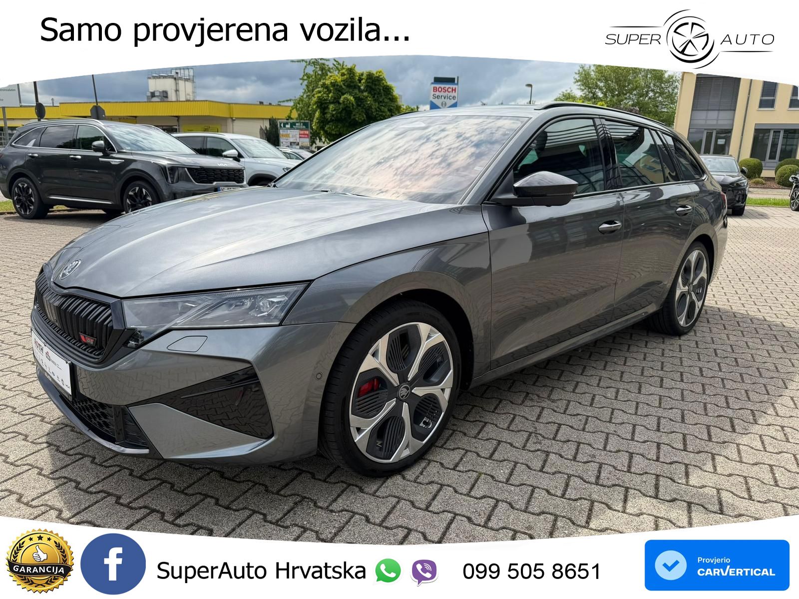 Škoda Octavia Combi RS 2.0 TSI (265 KS) DSG MATRIX+GR SJED+KAM