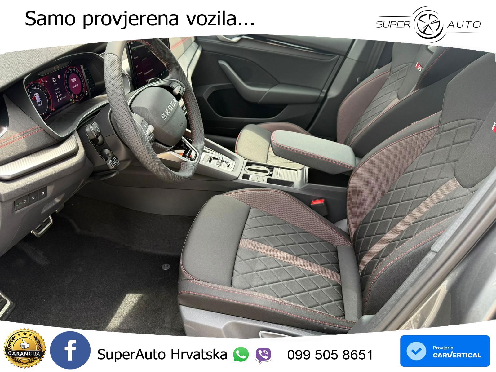Škoda Octavia Combi RS 2.0 TSI (265 KS) DSG MATRIX+GR SJED+KAM