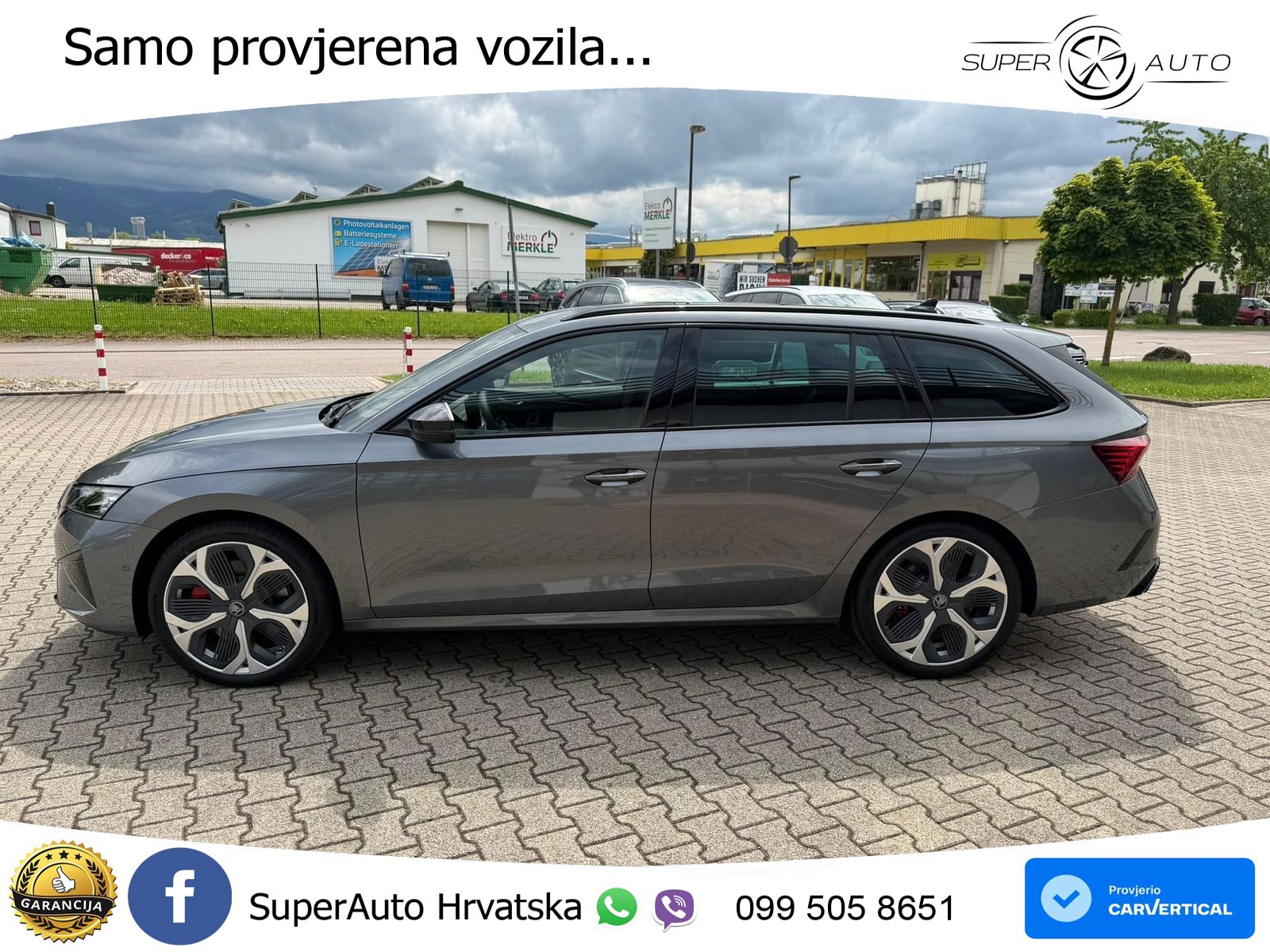 Škoda Octavia Combi RS 2.0 TSI (265 KS) DSG MATRIX+GR SJED+KAM