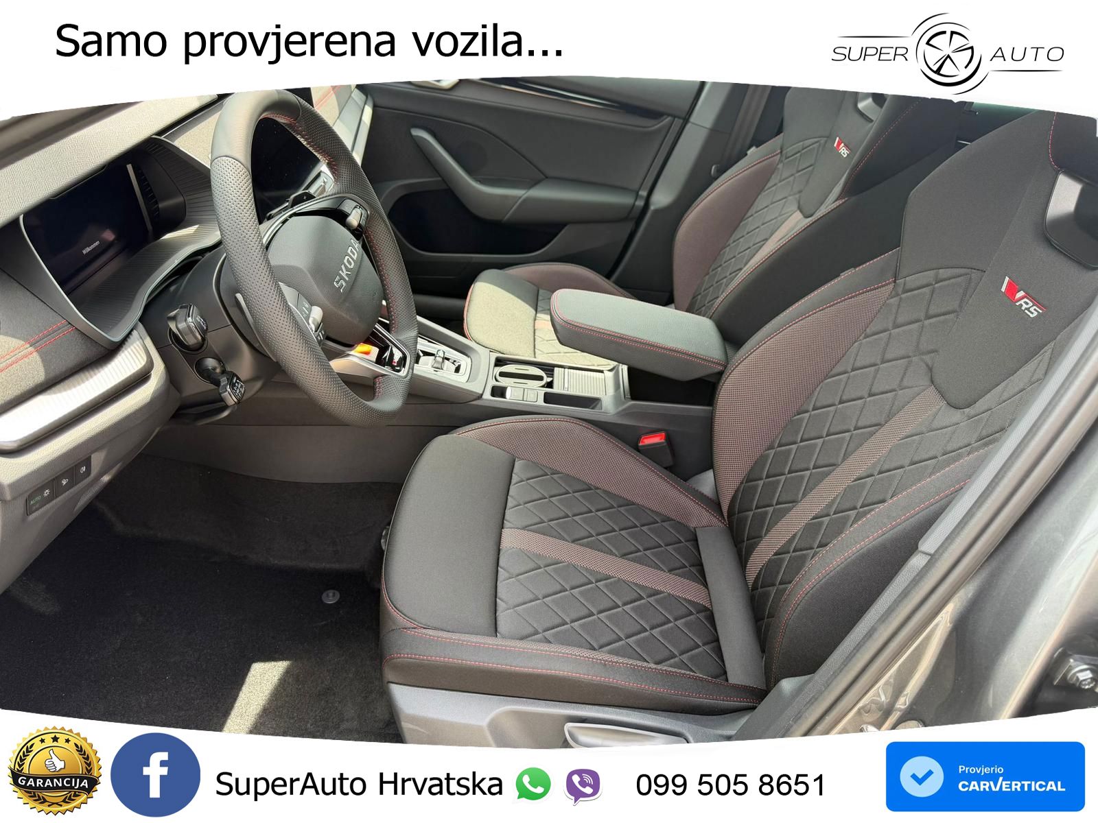 Škoda Octavia Combi RS 2.0 TSI (265 KS) DSG MATRIX+GR SJED+KAM
