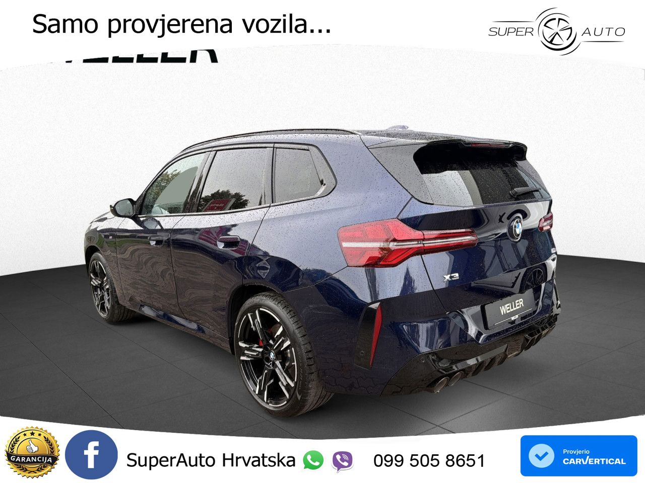 BMW X3 M50 xDrive Steptronic M Sport ACC+HEAD+4xGR SJED+360+PANO