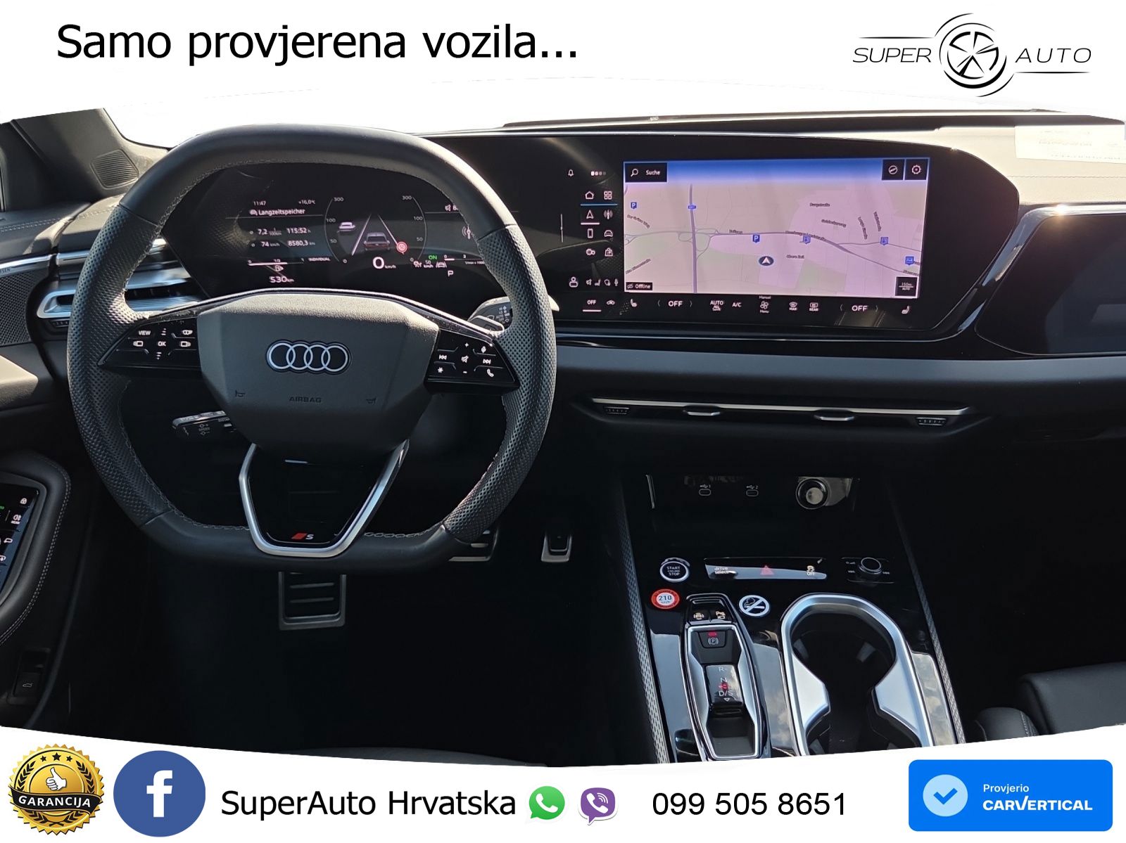 Audi A6 2.0 TDI (204 KS) quattro S tronic S line LED+GR SJED+ACC