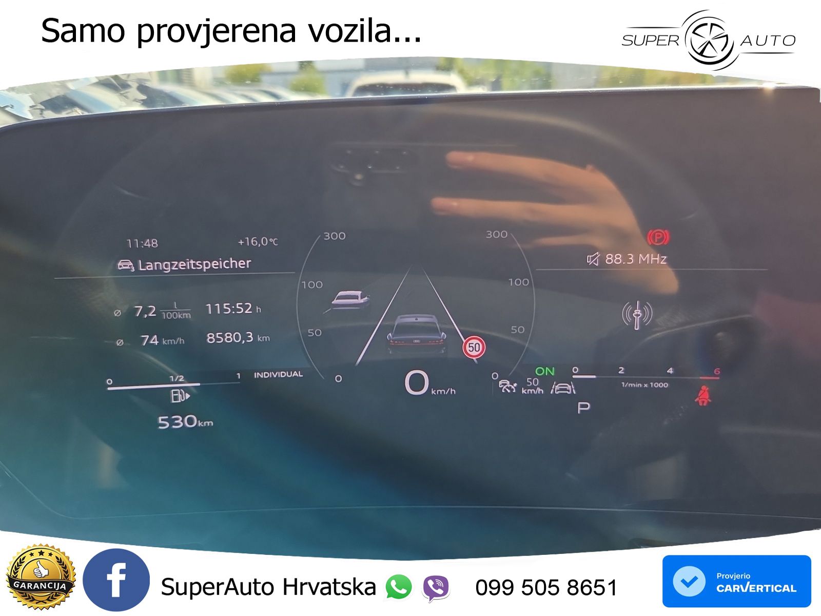 Audi A6 2.0 TDI (204 KS) quattro S tronic S line LED+GR SJED+ACC