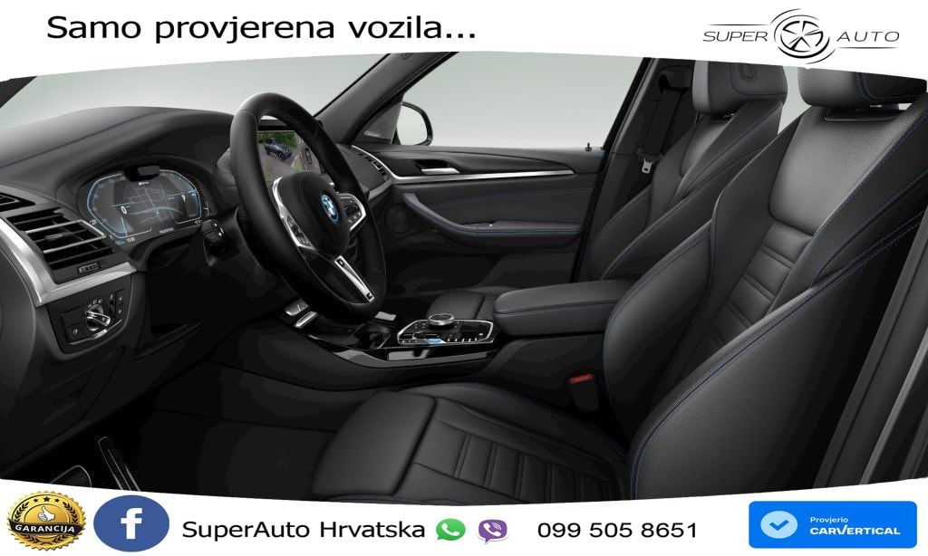 BMW iX3 80 kWh (286 KS) M Sport ACC+HEAD+GR SJED+360+PANO
