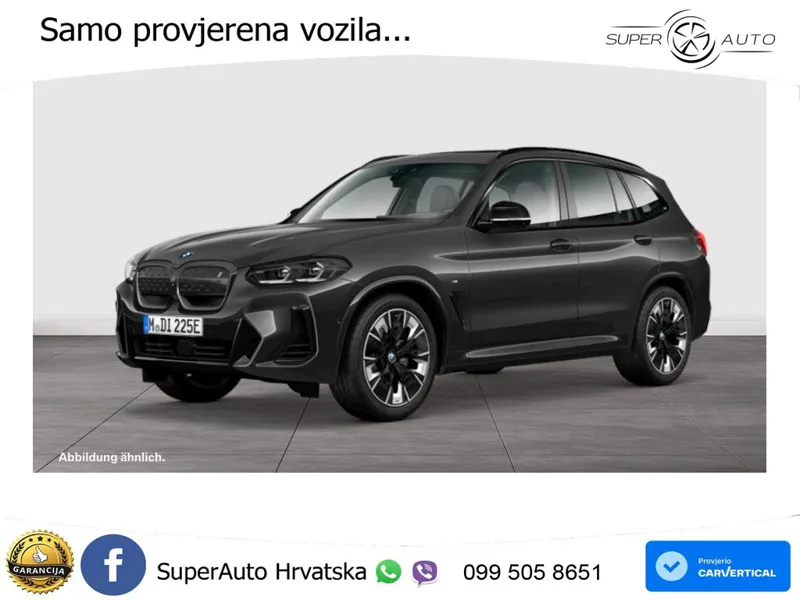 BMW iX3 80 kWh (286 KS) M Sport ACC+HEAD+GR SJED+360+PANO