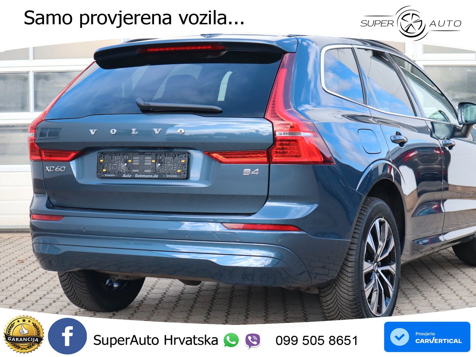 Volvo XC60 B4 Diesel FWD Geartronic LED+GR SJED+ACC