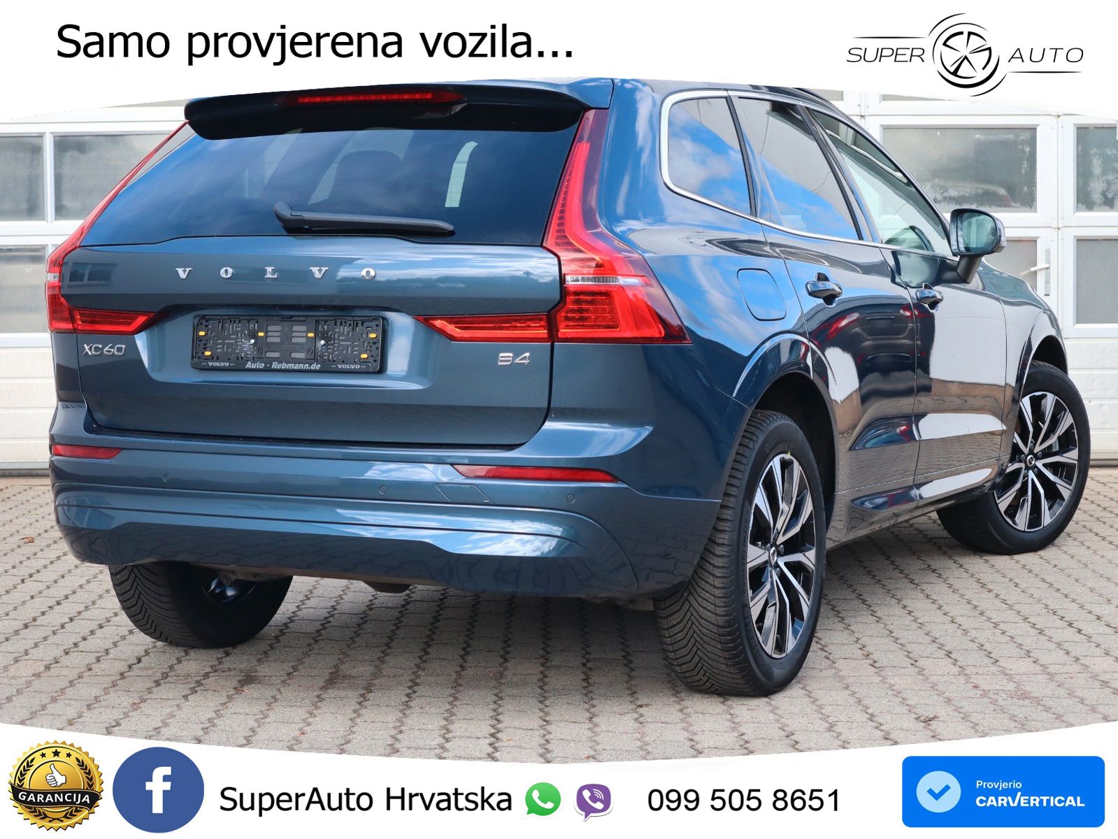 Volvo XC60 B4 Diesel FWD Geartronic LED+GR SJED+ACC
