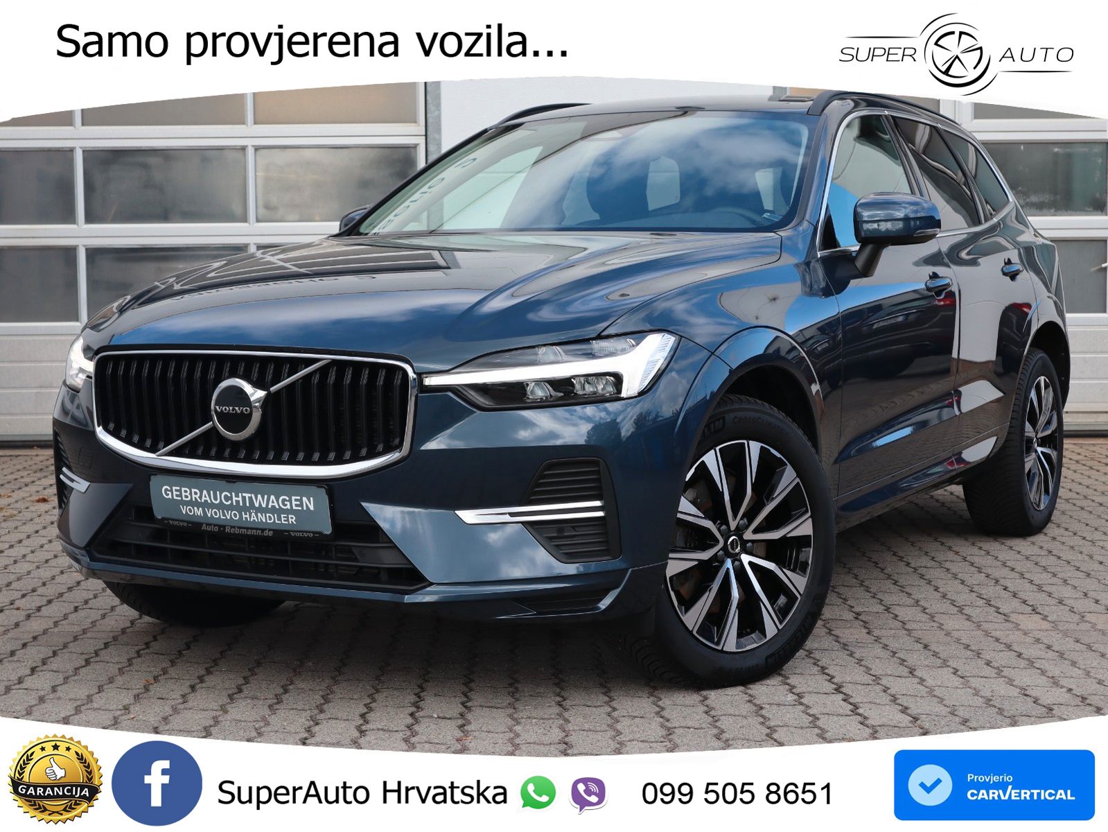 Volvo XC60 B4 Diesel FWD Geartronic LED+GR SJED+ACC