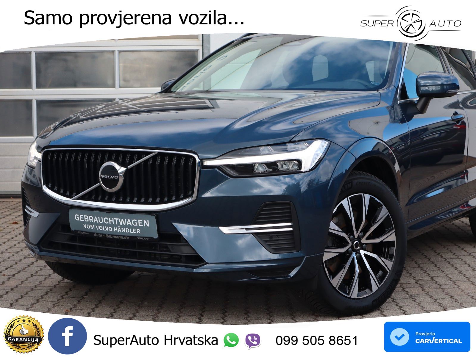 Volvo XC60 B4 Diesel FWD Geartronic LED+GR SJED+ACC