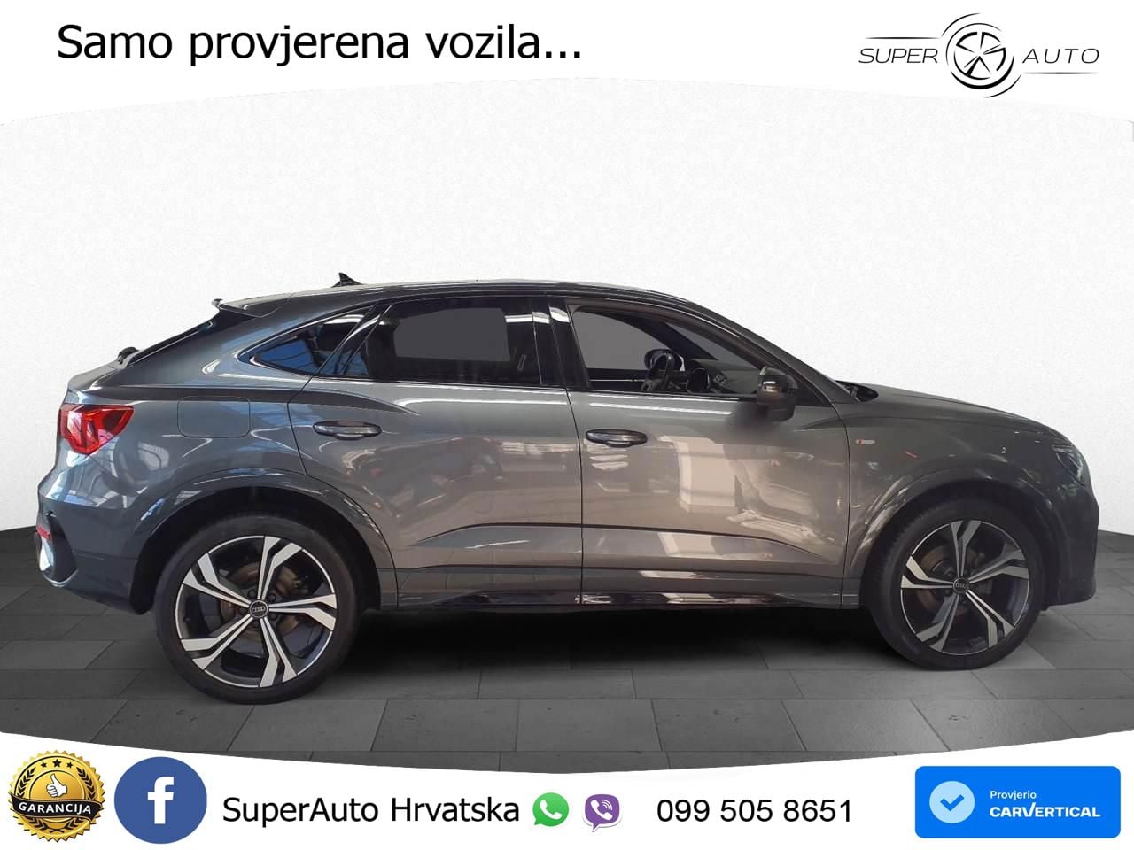 Audi Q3 Sportback 35 TFSI (150 KS) S tronic S line ACC+GR SJED+360+PANO