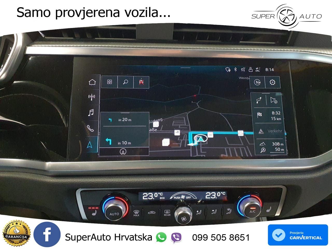 Audi Q3 Sportback 35 TFSI (150 KS) S tronic S line ACC+GR SJED+360+PANO