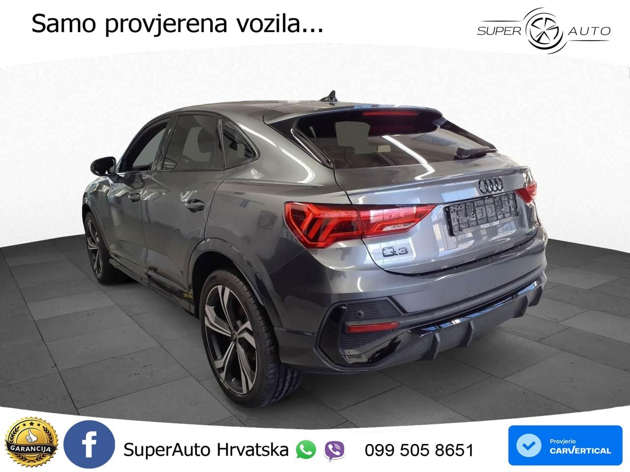 Audi Q3 Sportback 35 TFSI (150 KS) S tronic S line ACC+GR SJED+360+PANO