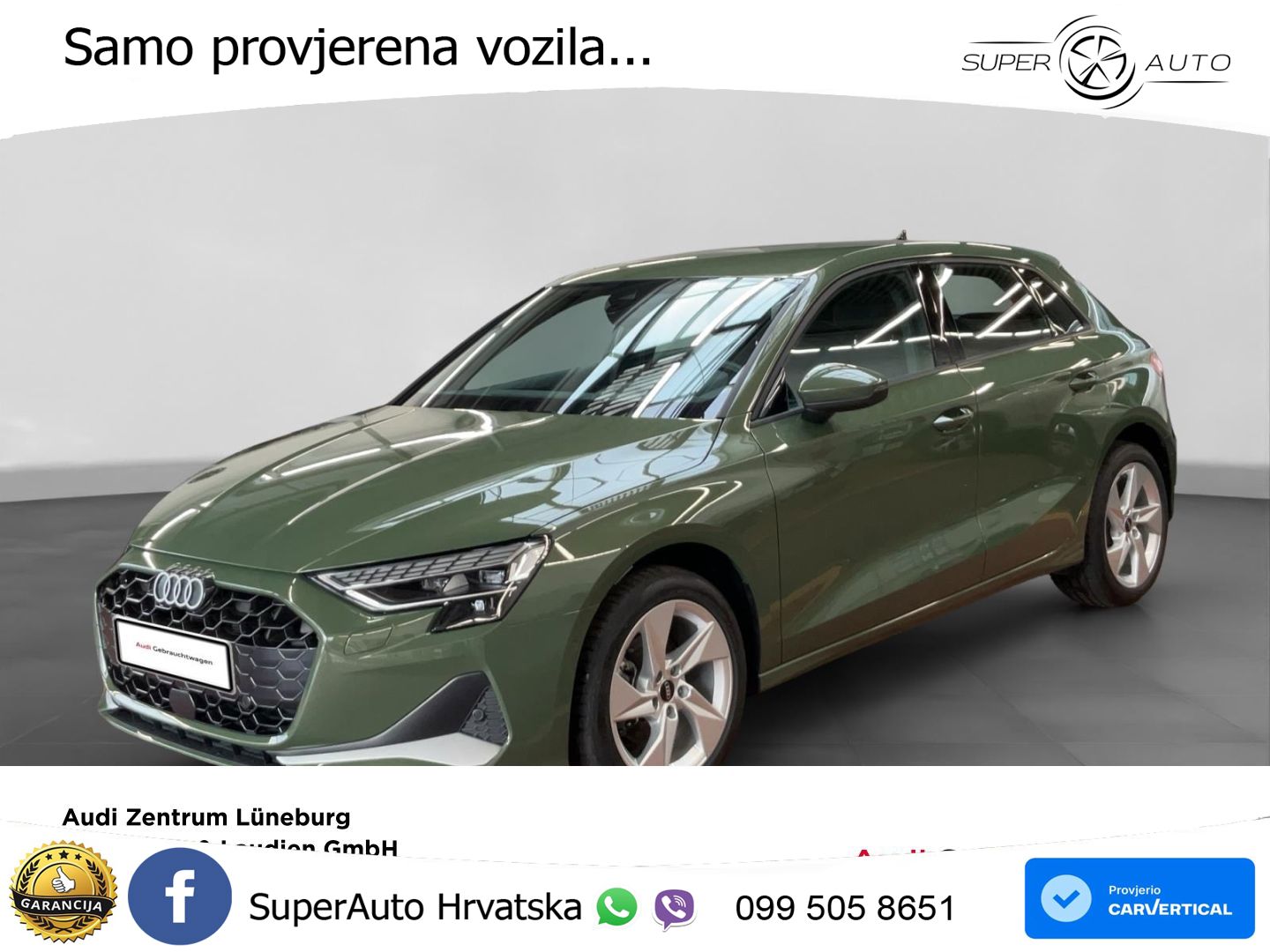 Audi A3 Sportback 30 TFSI (116 KS) Mild Hybrid S tronic advanced LED+ACC