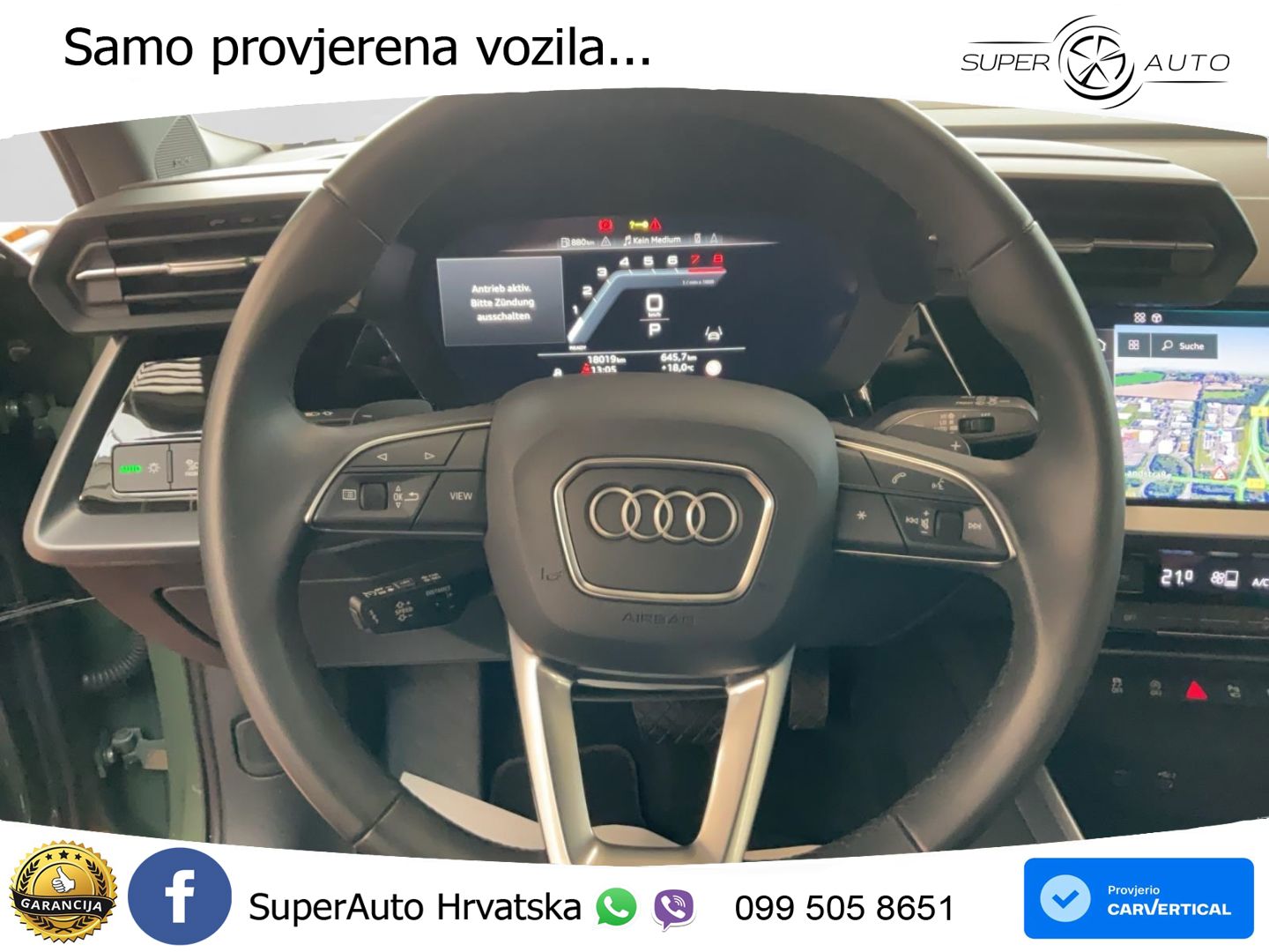 Audi A3 Sportback 30 TFSI (116 KS) Mild Hybrid S tronic advanced LED+ACC