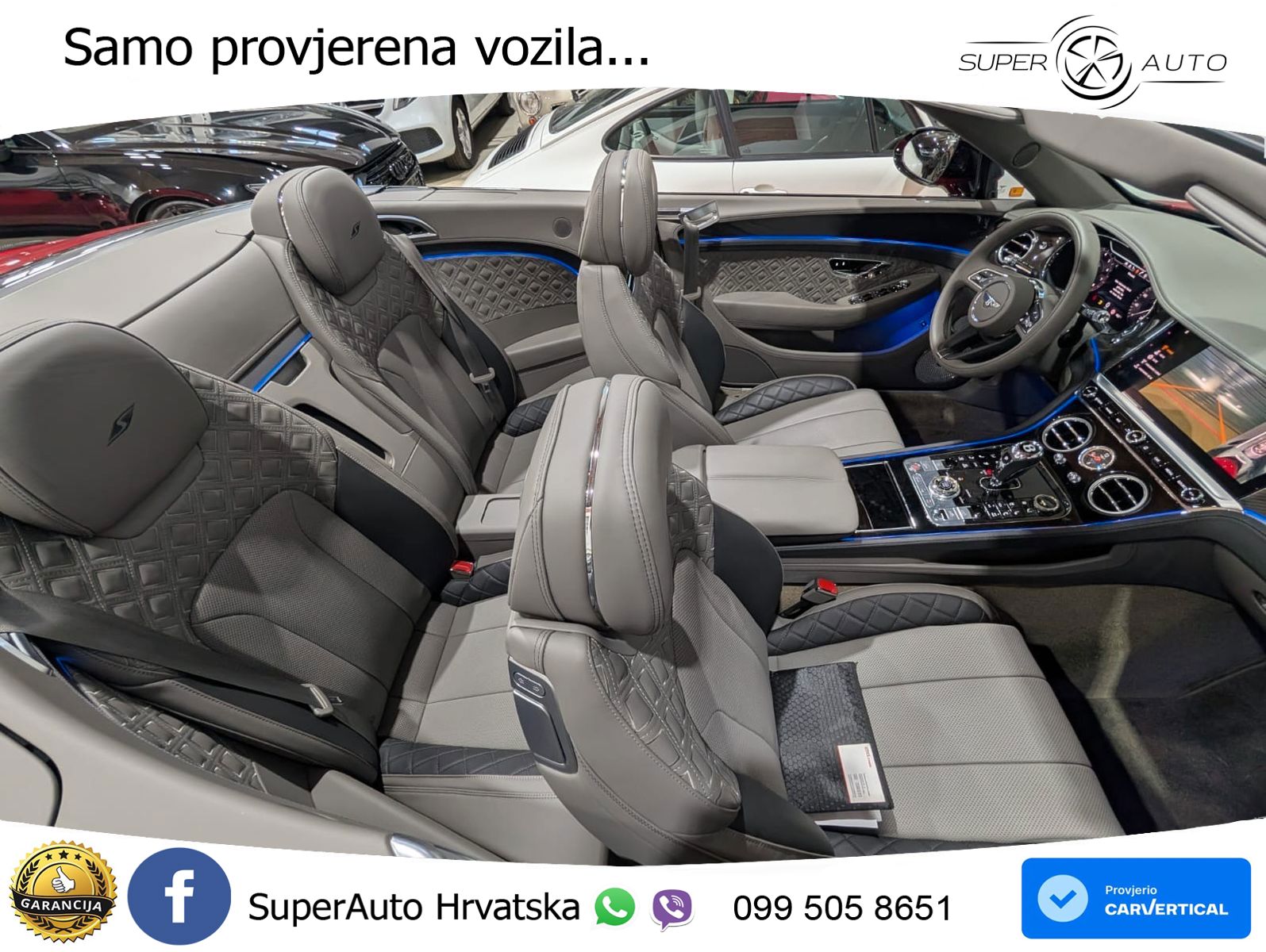 Bentley Continental GTC III 4.0 V8 (550 KS) AWD DCT LED+GR SJED+ACC