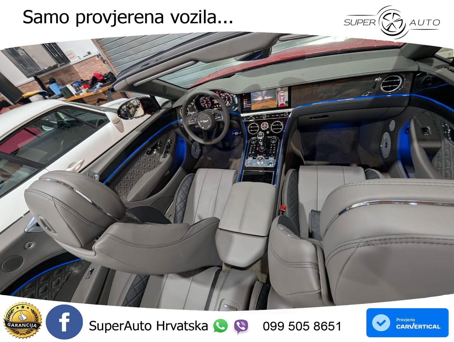 Bentley Continental GTC III 4.0 V8 (550 KS) AWD DCT LED+GR SJED+ACC