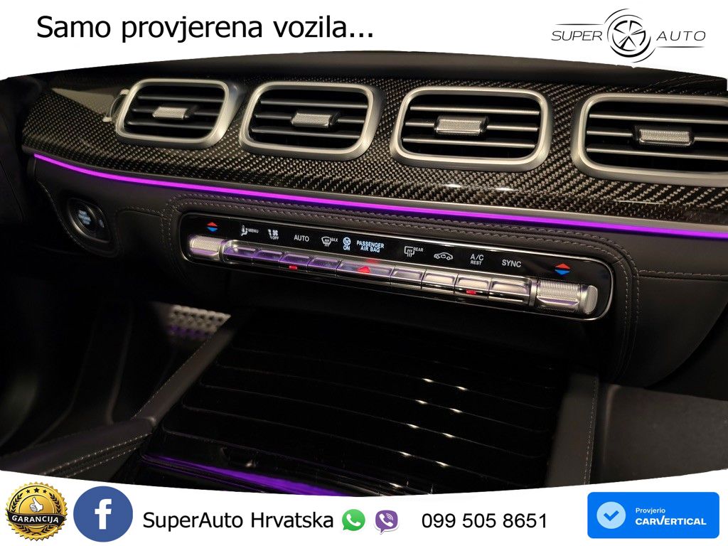 Mercedes GLE 580 V8 (517 KS) EQ Boost 4MATIC 9G-TRONIC AMG ACC+HEAD+4xGR SJED+360+PANO