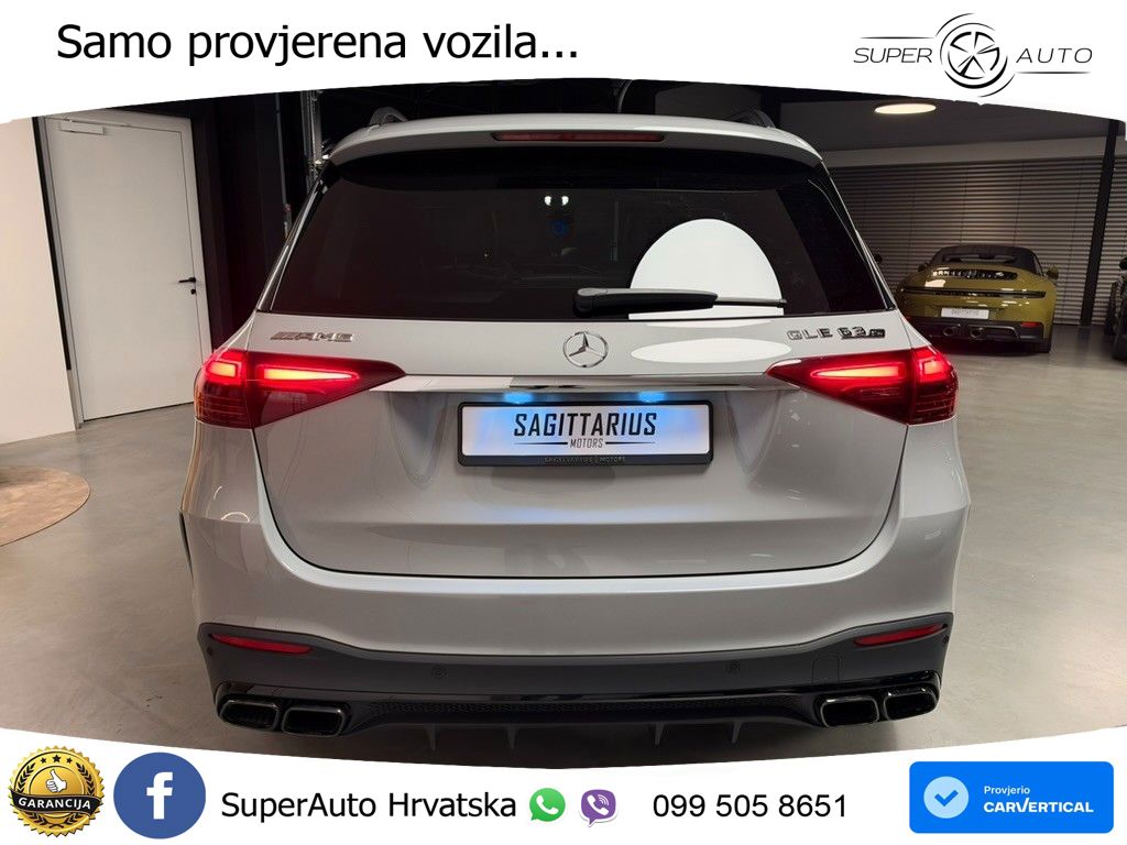 Mercedes GLE 580 V8 (517 KS) EQ Boost 4MATIC 9G-TRONIC AMG ACC+HEAD+4xGR SJED+360+PANO