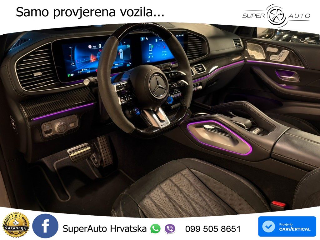 Mercedes GLE 580 V8 (517 KS) EQ Boost 4MATIC 9G-TRONIC AMG ACC+HEAD+4xGR SJED+360+PANO