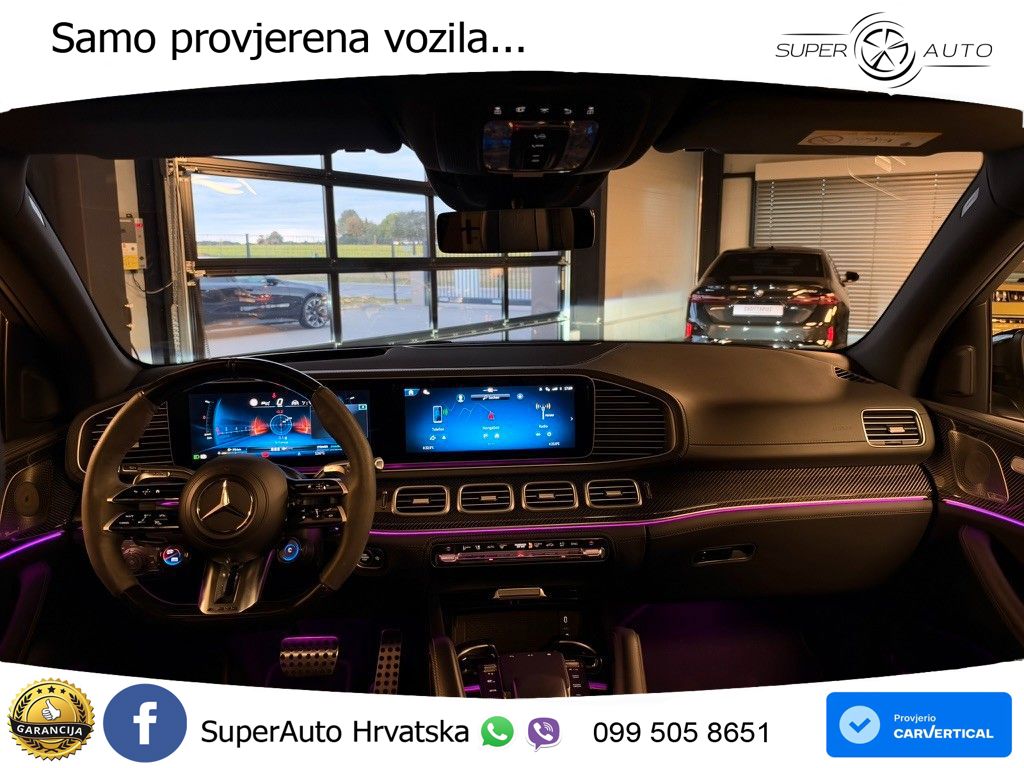 Mercedes GLE 580 V8 (517 KS) EQ Boost 4MATIC 9G-TRONIC AMG ACC+HEAD+4xGR SJED+360+PANO