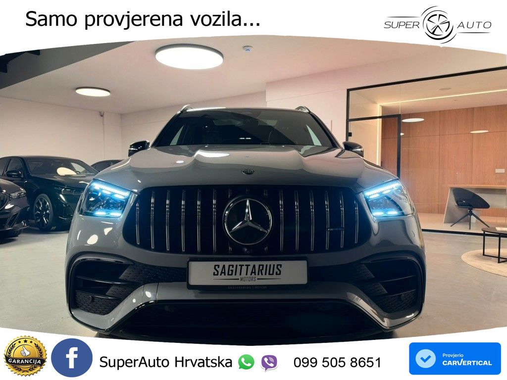 Mercedes GLE 580 V8 (517 KS) EQ Boost 4MATIC 9G-TRONIC AMG ACC+HEAD+4xGR SJED+360+PANO
