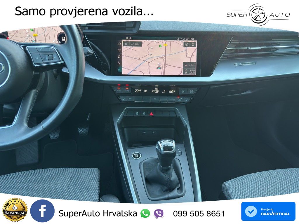 Audi A3 30 TDI (116 KS)