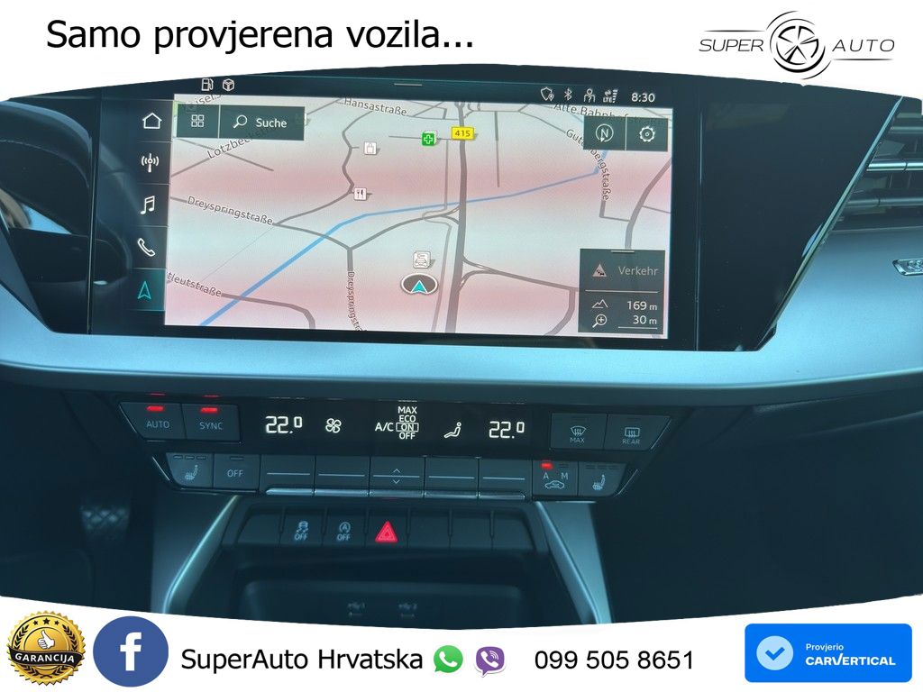 Audi A3 30 TDI (116 KS)