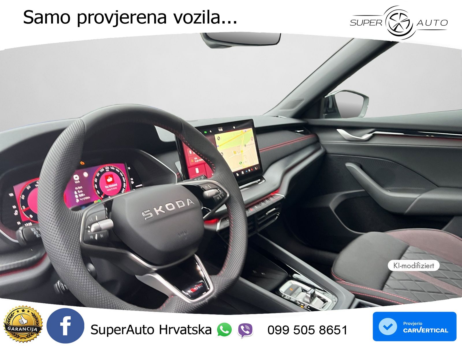 Škoda Octavia Combi RS 2.0 TSI (265 KS) DSG MATRIX+GR SJED+KAM