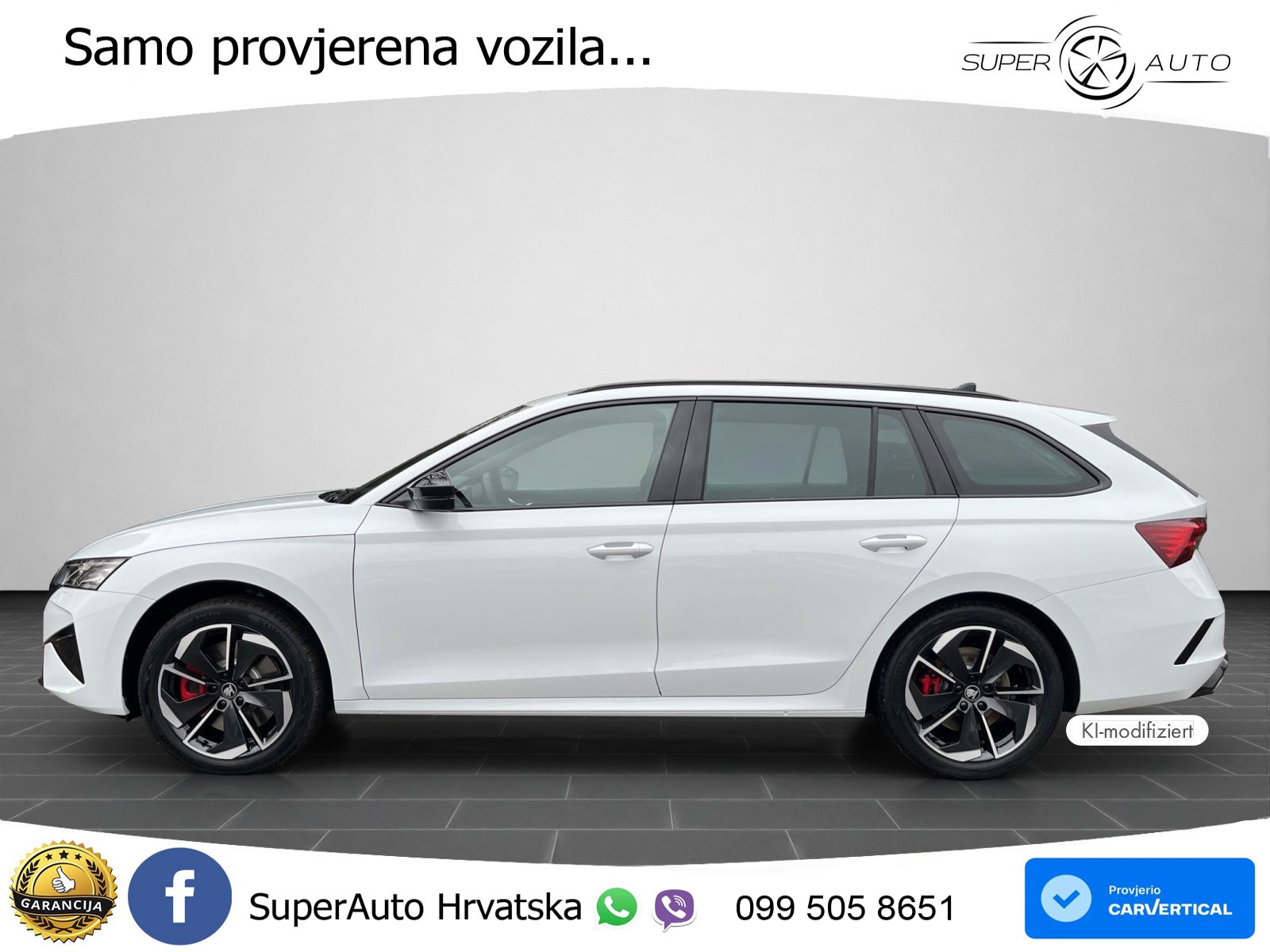Škoda Octavia Combi RS 2.0 TSI (265 KS) DSG MATRIX+GR SJED+KAM